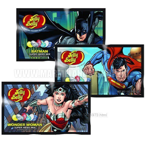 Драже Jelly Belly Super Hero Mix 28гр