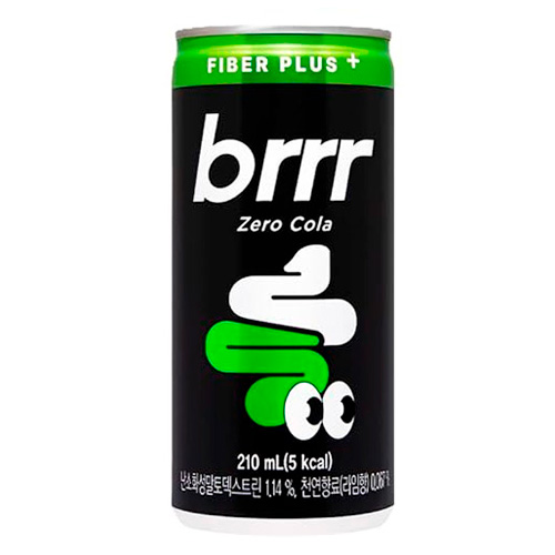 Газ.напиток Brrr Zero Cola Fiber Plus м  210мл