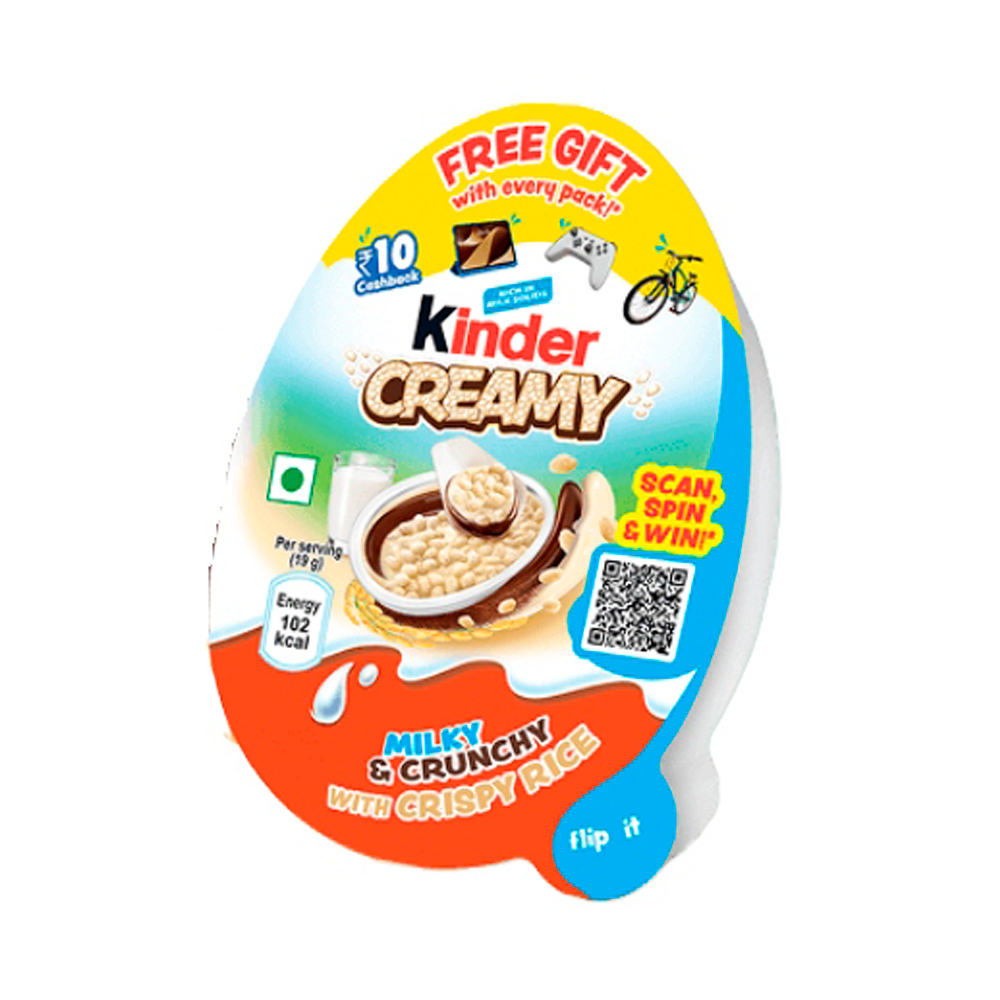 Шоколадный десерт Kinder Creamy   19гр