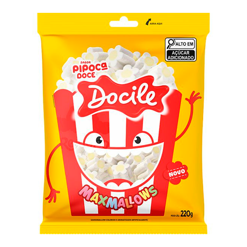 Зефир DOCILE Maxmallow Popcorn   220гр