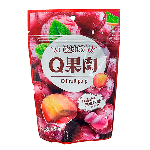Мармелад Q Fruit Pulp Слива 28гр.