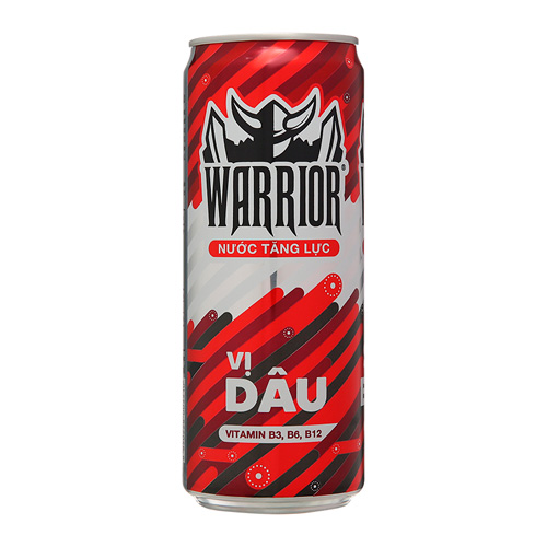 Энергетический напиток Warrior Strawberry  ж/б 325мл