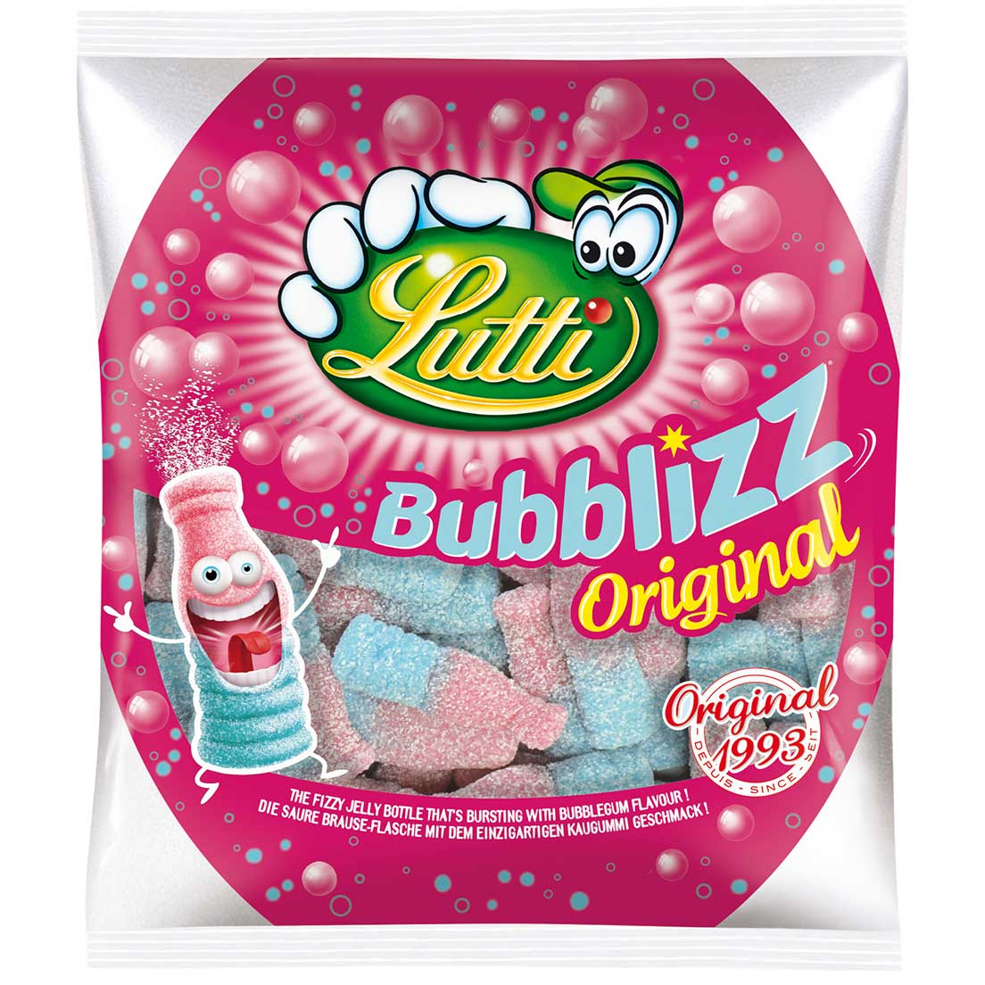 Мармелад Lutti Bubblizz Original 100г Франция