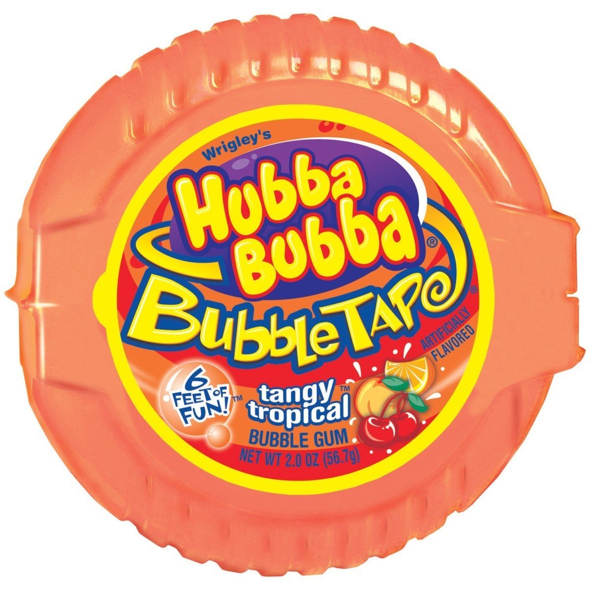 Жвачка Hubba Bubba Тропическая-лента 56,7гр
