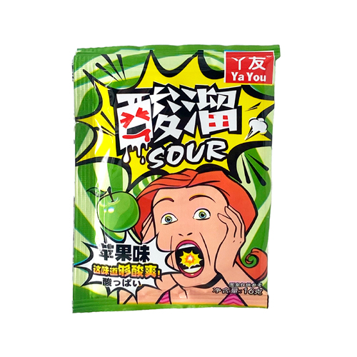 Конфеты Ya You Sour Яблоко 16гр
