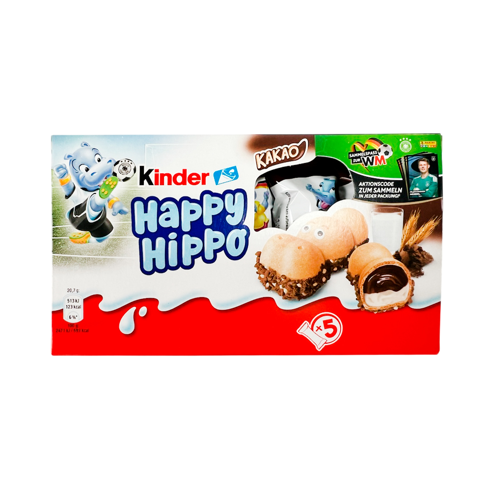 Печенье Kinder Happy Hippo Kakao шоколадно-молочное   103,5гр