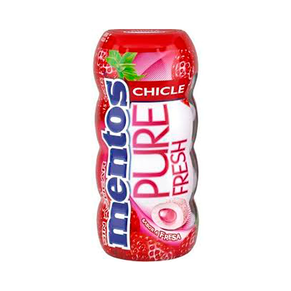 Жев.резинка Mentos Gum Strawberry   30гр