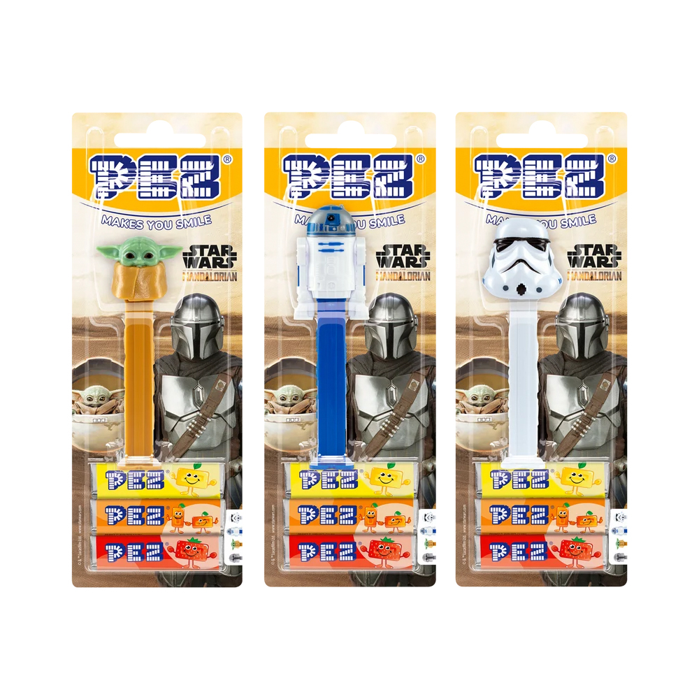 Карамель леденцовая PEZ STAR WARS   17гр