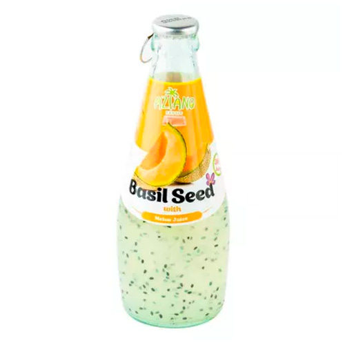 Нектар Aziano Melon Juice with Basil Seed м  290мл