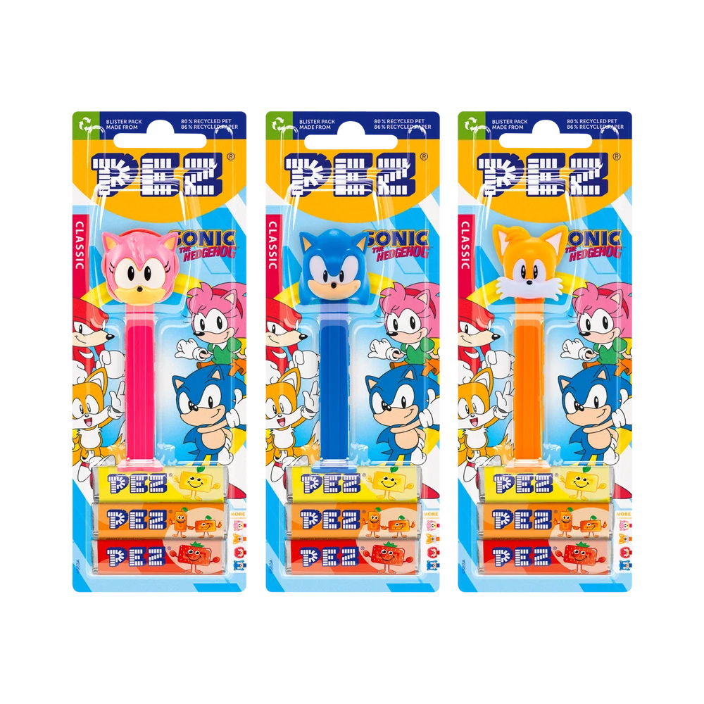 Карамель леденцовая PEZ SONIC   17гр