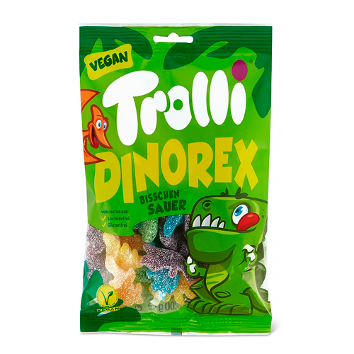 Мармелад Trolli Dino Rex 200гр.
