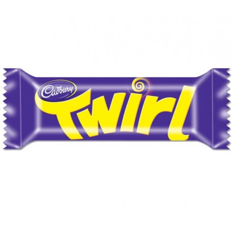 Шоколадный батончик Cadbury Twirl 43гр Великобритания