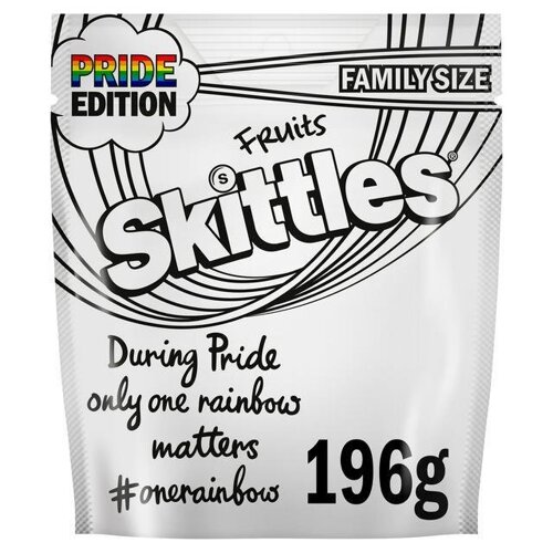 Драже Skittles fruits pouch (белые)196гр