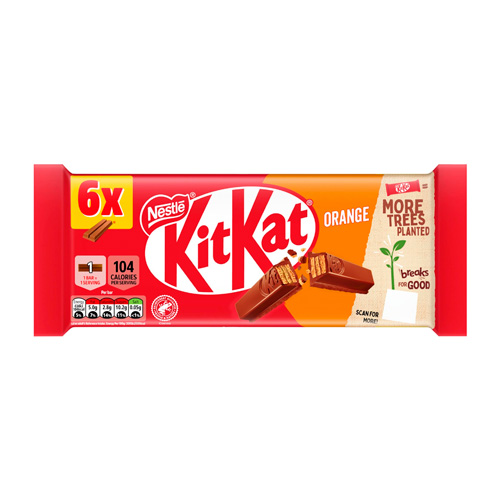 Шоколадный батончик KitKat Orange Chocolate Biscuit   124,2гр