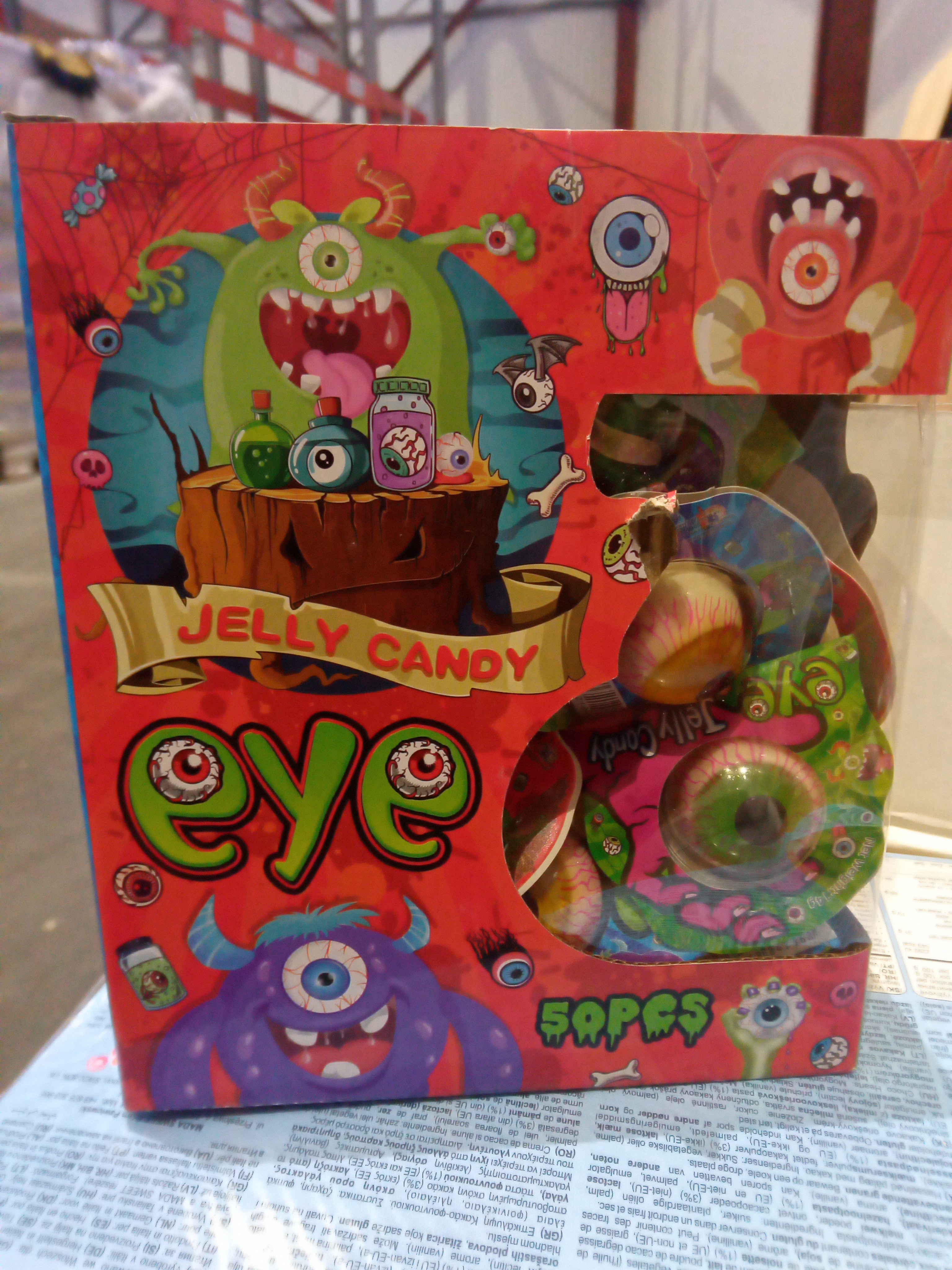 Жев.мармелад Бренд  Eye Jelly candy    14гр