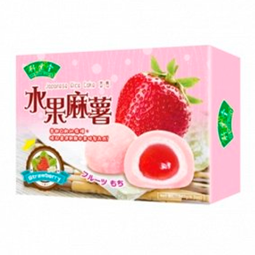 Моти Japanese Rice Cake Strawberry 180гр