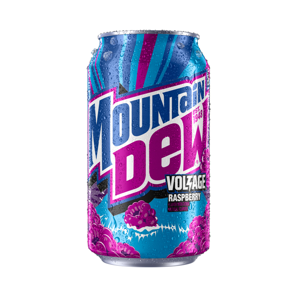 Газ.напиток Mountain Dew  Voltage Raspberry   355мл
