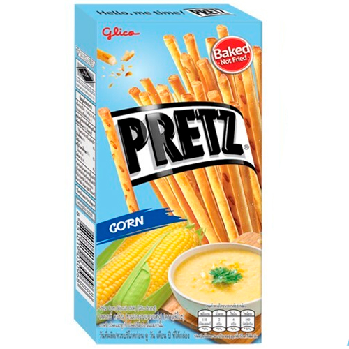 Бисквитные палочки Pretz со вкусом Сладкой кукурузы   23гр