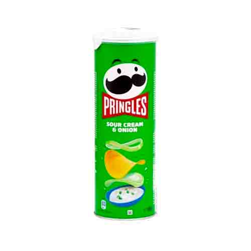 Чипсы Pringles Sour Cream & Onion   185гр