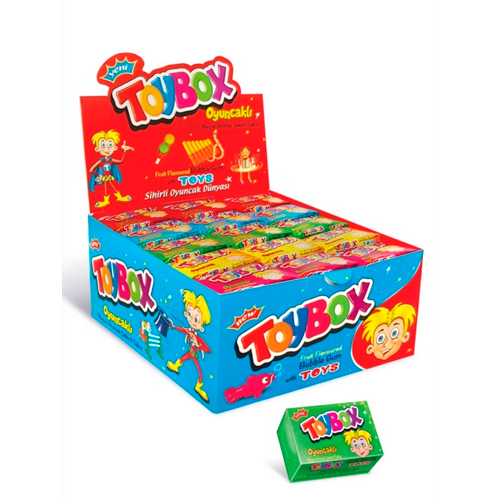 Жев.резинка Oyuncakli с игрушкой Toybox   5гр