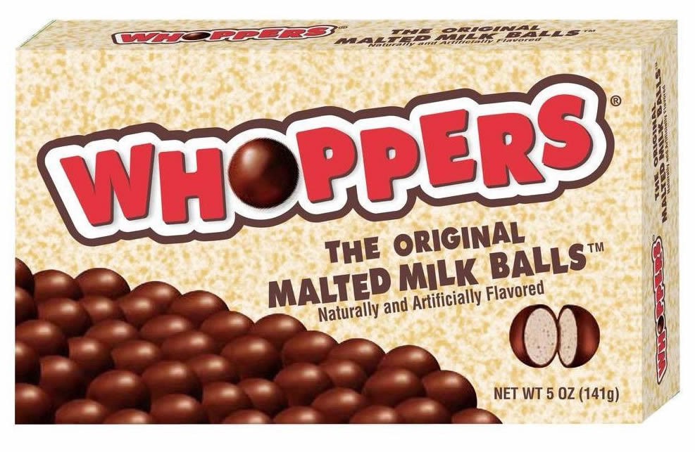 Драже Whoppers Original malted milk balls 141г США
