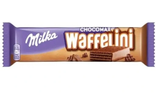 Вафельный батончик Milka Wafellini Chocomax   31гр