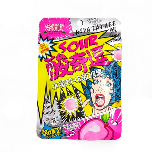 Конфеты HONG TAI KEE FOODS SOUR Apple 26гр