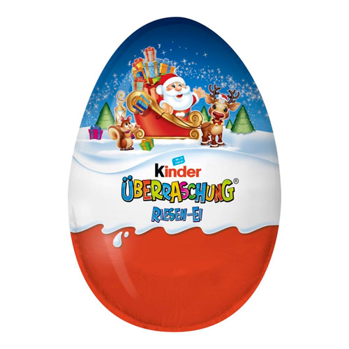 Шоколадное яйцо Kinder Surprise Giant Classic   220гр