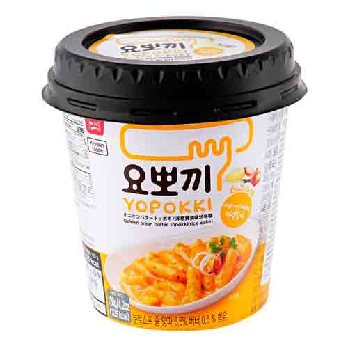 Рисовые клецки Yopokki Golden Onion Butter   120гр