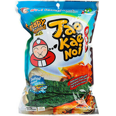 Снеки из морских водорослей с крабом TAO KAE NOI 32гр.