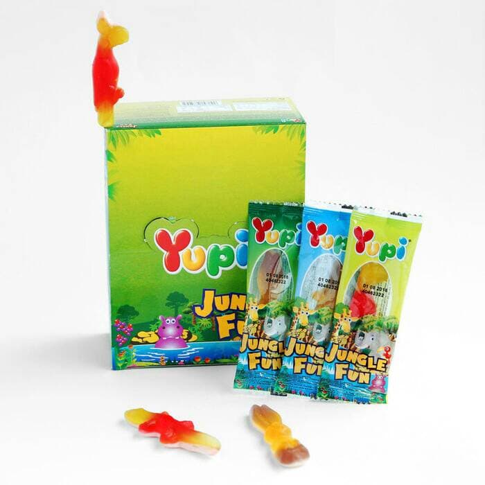 Жев.конфеты Yupi Jungle Fun Mix 7г