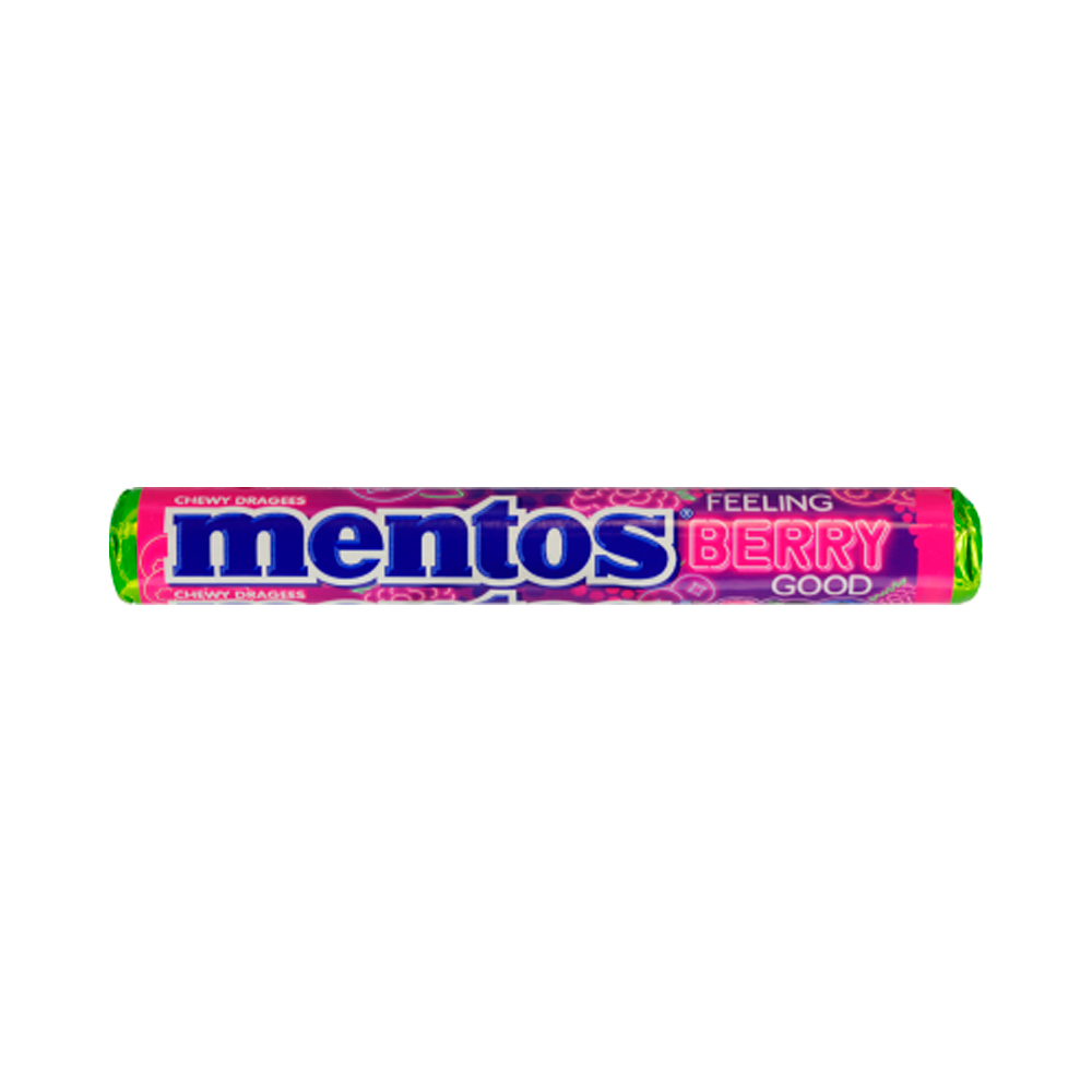 Жев.конфета Mentos Berry Good   29,7гр