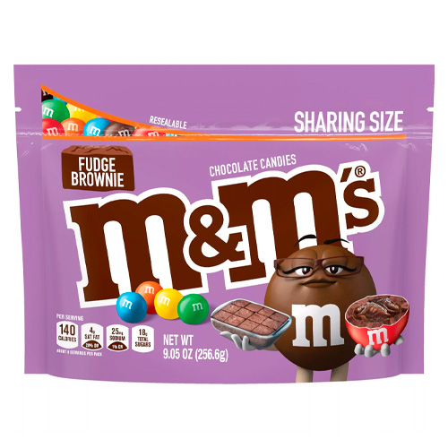 Драже M&MS Fudge Brownie 256,6гр