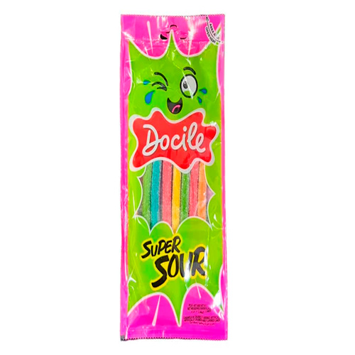 Жев.мармелад DOCILE Super Sour Pencils  15гр