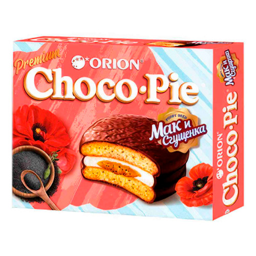 Печенье Orion Choco Pie Мак   360гр