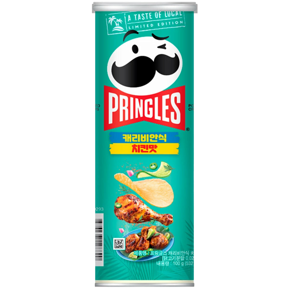 Чипсы Pringles Caribbean Style Chicken Flavor    100гр