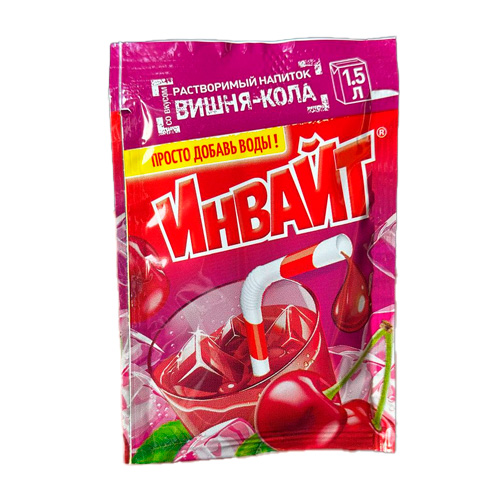 Растворимый напиток Invite Вишня-кола   12гр