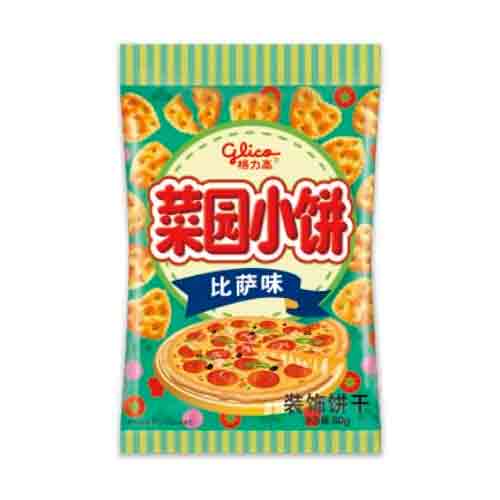 Печенье Cai Yuan Крекеры со вкусом пиццы 50гр