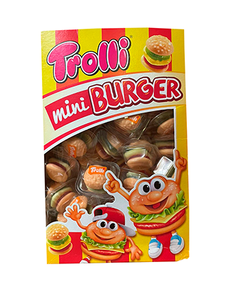 Жев. мармелад Trolli Mini Burger 9г картон