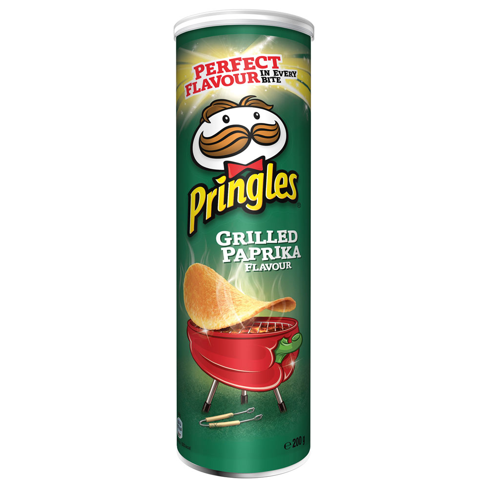 Чипсы Pringles Жаренная паприка   200гр