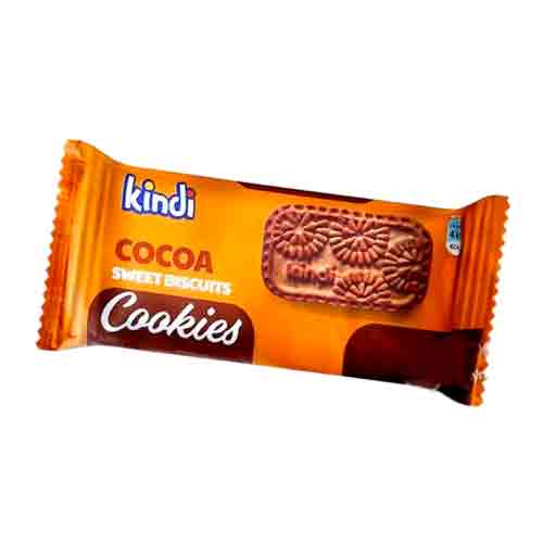 Печенье сахарное KINDI со вкусом какао 110гр
