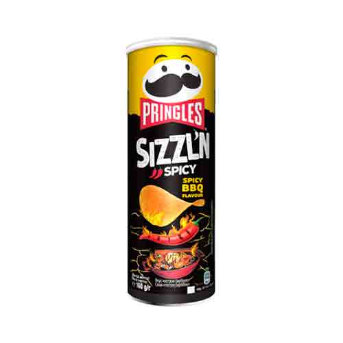 Чипсы Pringles Spicy BBQ 180гр
