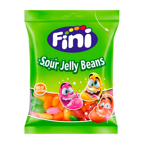 Жев.мармелад FINI Sour Jelly Beans   85гр
