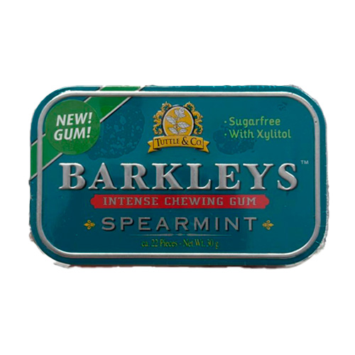 Жев.резинка Barkley's Intense Spearmint   30гр