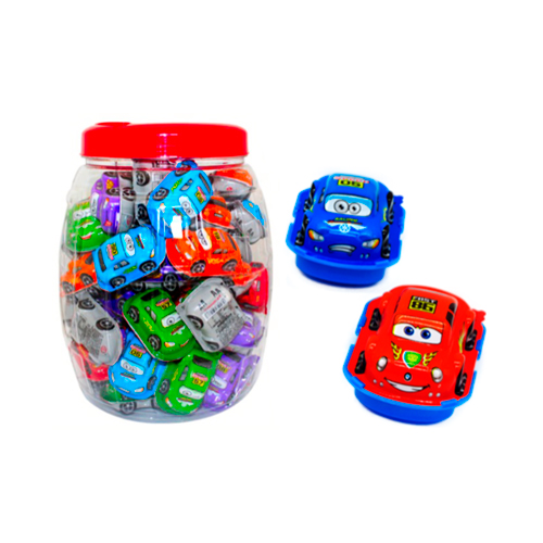 Яйцо пластик с сюрпризом Mini Car 8гр