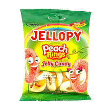Жев.мармелад Jellopy Peach Ring   80гр