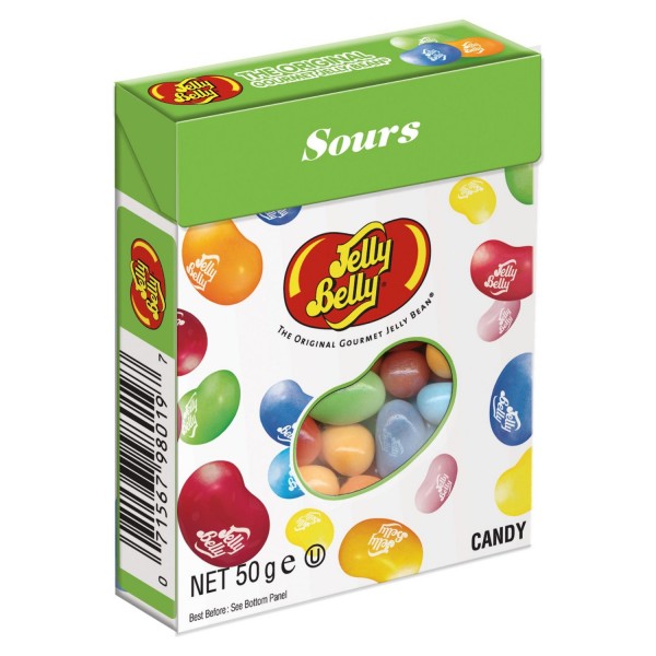 Драже Jelly Belly Sours кислые фрукты   35гр