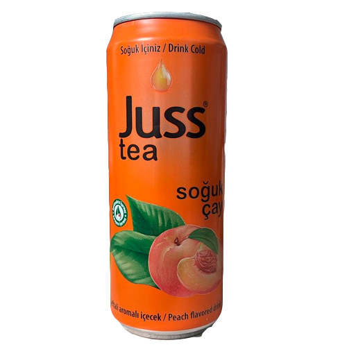 Холодный чай Juss Peach 330мл.