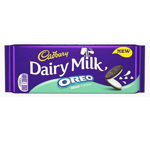 Шоколад Cadbury Dairy Milk Oreo Mint Flavour 120гр Великобритания