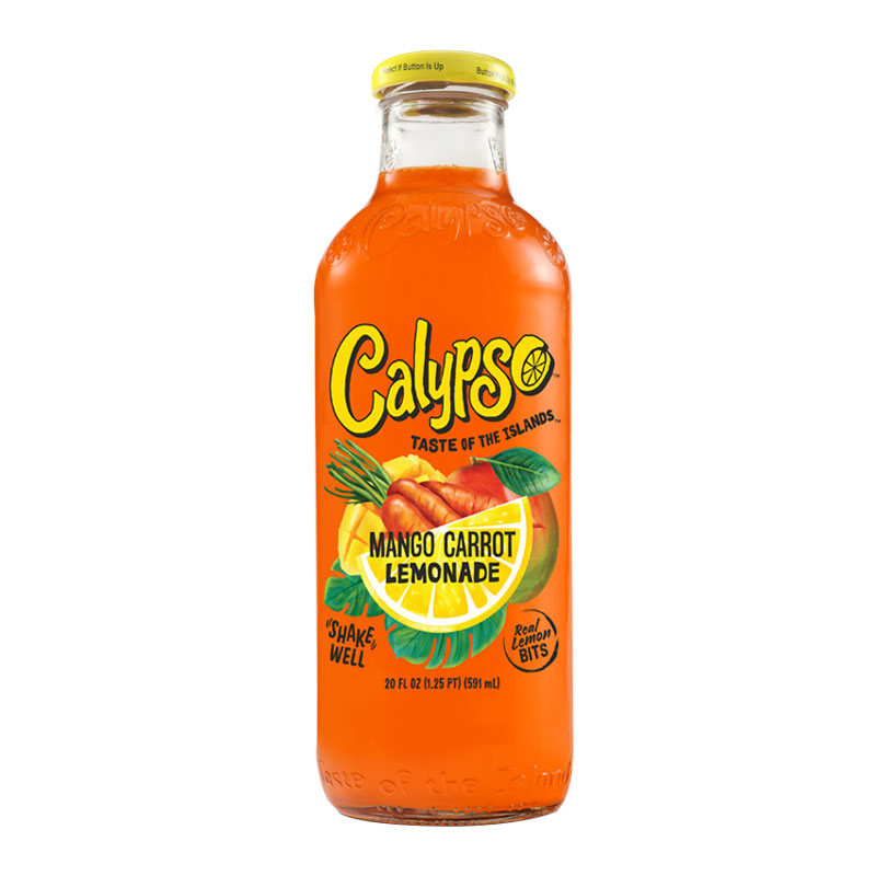 Лимонадный напиток "Калипсо Манго Морковь" (Mango Carrot Lemonade) 591мл